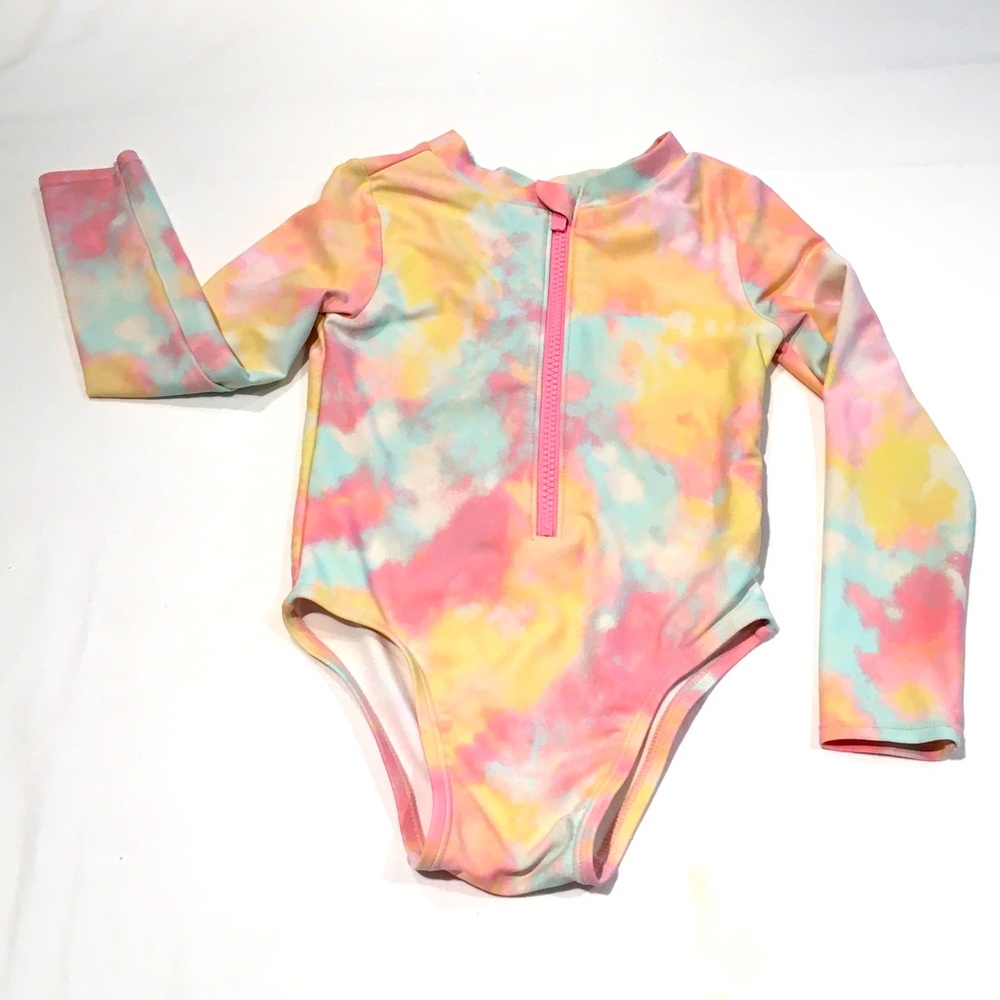Old Navy Rashguard One-Piece Swimsuit